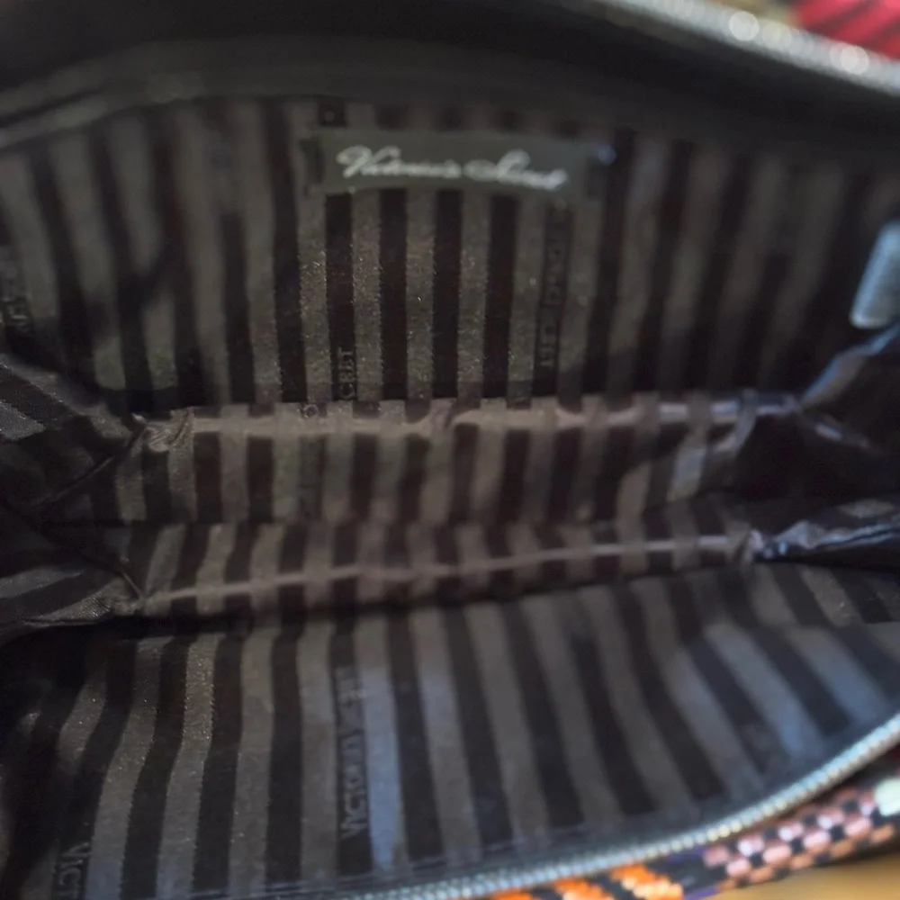 Victoria’s Secret‎ Stylish Striped Crossbody Bag